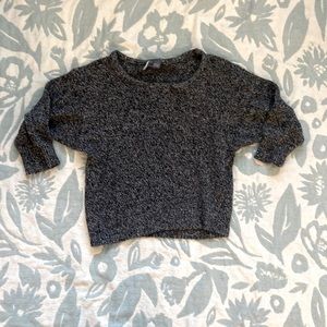 Size Small Sparkle and Fade Urban Outfitters Gray and Black Sweater